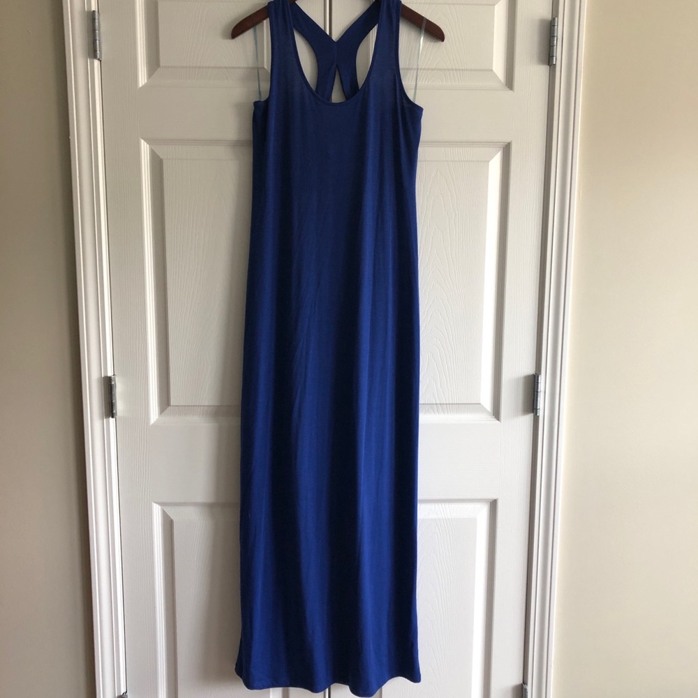 NWOT Blue Maxi Dress